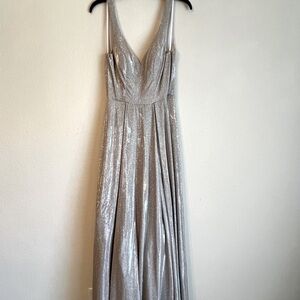 Rose Gold Metallic Promo Dress